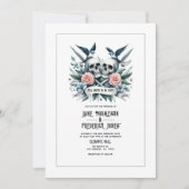 "Tot de dood ons scheidt" bruiloft Kaart (Voorkant)