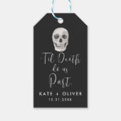 Tot de dood ons scheidt  cadeaulabel (Voorkant)