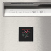 Tot de dood ons scheidt Classic – Liefdesontwerp Magneet (Insitu (Vaatwasser))