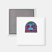 Tot de dood ons scheidt Classic – Luiaard & Zielen Magneet (Voorkant / Achterkant)