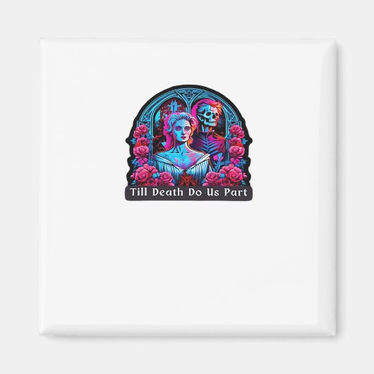 Tot de dood ons scheidt Classic – Luiaard & Zielen Magneet (Voorkant)