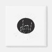 Tot de dood ons scheidt Classic Magneet (Voorkant)