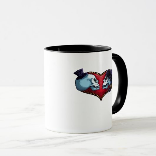 Tot de dood ons scheidt. Classic Mok (Voorkant rechts)