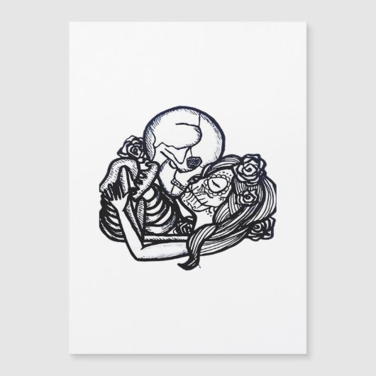 Tot de dood ons scheidt Classic – Spooky Skeleton  (Voorkant)