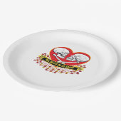 Tot de dood ons scheidt essentieel papieren bordje (Gekanteld)