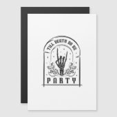 Tot de dood ons scheidt feestcadeaus Retro vrijgez (Voorkant / Achterkant)