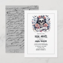 "Tot de dood ons scheidt" Goth Bridal Shower