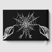 Tot de dood ons scheidt | Gothic Black HalloWeddin Gastenboek (Achterkant)