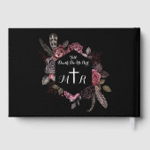 Tot de dood ons scheidt | Gothic Zwart Donker Brui Gastenboek (Achterkant)