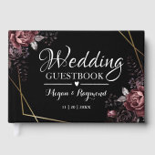 Tot de dood ons scheidt | Gothic Zwart Donker Brui Gastenboek (Voorkant)