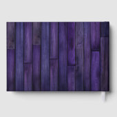 Tot de dood ons scheidt | Gotische bruiloft donker Gastenboek (Achterkant)