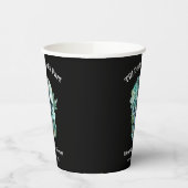 Tot de dood ons scheidt Halloween Bruidsmeisjesfee Papieren Bekers (Links)