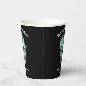 Tot de dood ons scheidt Halloween Bruidsmeisjesfee Papieren Bekers (Rechts)