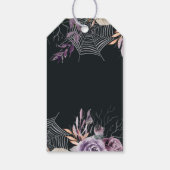 'Tot de dood ons scheidt | Halloween Bruiloft Cadeaulabel (Achterkant)