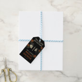 Tot de Dood Ons Scheidt Halloween Bruiloftsborrel Cadeaulabel (Met Touw)