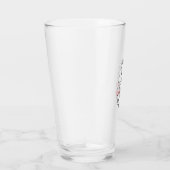 Tot de dood ons scheidt Halloween Glas (Rechts)
