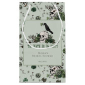 Tot de dood ons scheidt Ierse Schedels Bruidsfeest Klein Cadeauzakje (Achterkant)