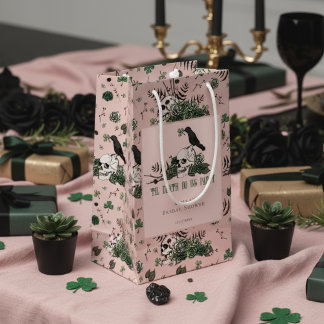 Tot de dood ons scheidt Ierse Schedels Bruiloft Klein Cadeauzakje