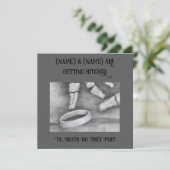 Tot de dood ons scheidt kaart (Staand voorkant)