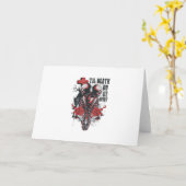Tot de Dood Ons Scheidt Kaart (Gele Bloem)
