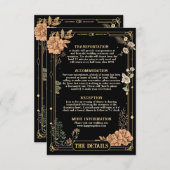 Tot de dood ons scheidt kaart details (Voorkant / Achterkant)