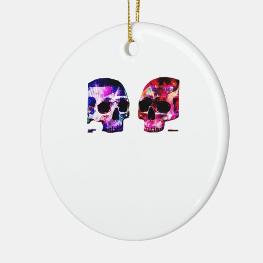 Tot de dood ons scheidt keramisch ornament (Links)