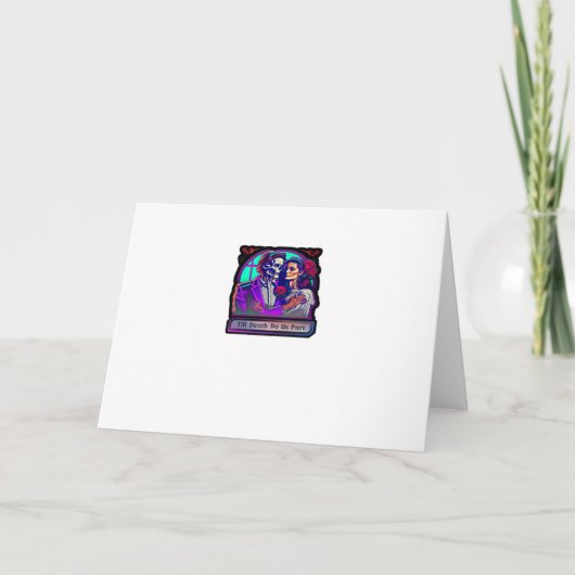 Tot de dood ons scheidt Klassiek – Basis esthetiek Kaart (Voorkant)