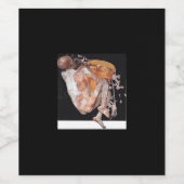 Tot de dood ons scheidt Klassiek – Griezige zielen Wijn Etiket (Enkel label)