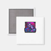 Tot de dood ons scheidt Klassiek – Grim Reaper Rom Magneet (Voorkant / Achterkant)