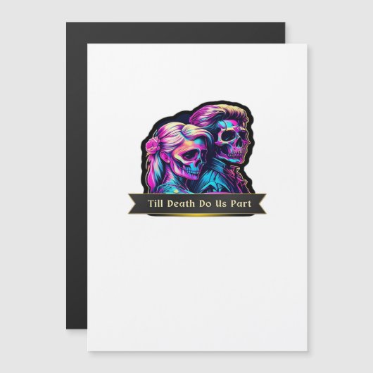 Tot de dood ons scheidt Klassiek – Herfst gotische (Voorkant / Achterkant)