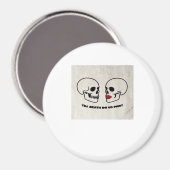 Tot de dood ons scheidt Klassiek – Herfst Romantie Magneet (Voorkant / Achterkant)