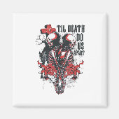 Tot de dood ons scheidt Klassiek Magneet (Voorkant)