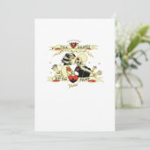 Tot de dood ons scheidt klassiek ontwerp voor Hall Feestdagenkaart (Staand voorkant)