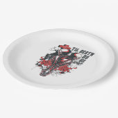 Tot de dood ons scheidt Klassiek Papieren Bordje (Gekanteld)