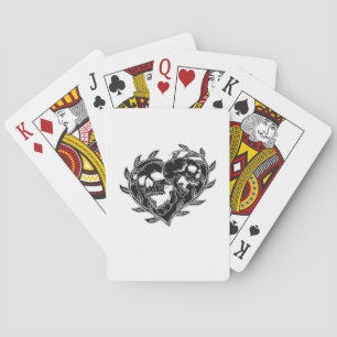 Tot de Dood Ons Scheidt Klassiek Pokerkaarten