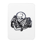 Tot de dood ons scheidt Klassiek – Spookachtig ske Magneet (Verticaal)