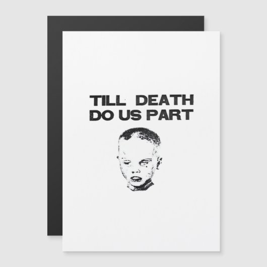 Tot de dood ons scheidt Klassieke luiaard (Voorkant / Achterkant)