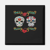 Tot de dood ons scheidt – Klassieke spooky  Magneet (Voorkant)