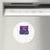 Tot de dood ons scheidt Klassieker – Grim Reaper R Magneet (Insitu (Vaatwasser))