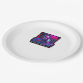 Tot de dood ons scheidt Klassieker – Grim Reaper R Papieren Bordje (Gekanteld)