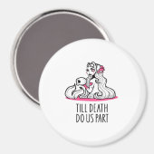 Tot de dood ons scheidt Klassieker – Luiaard en zi Magneet (Voorkant / Achterkant)