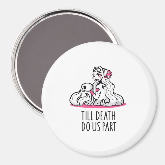 Tot de dood ons scheidt Klassieker – Luiaard en zi Magneet (Voorkant / Achterkant)