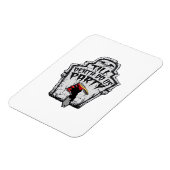 Tot de dood ons scheidt klassieker voor Halloween Magneet (Linkerzijde)