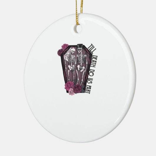 Tot de dood ons scheidt, kostuum idee keramisch ornament (Links)