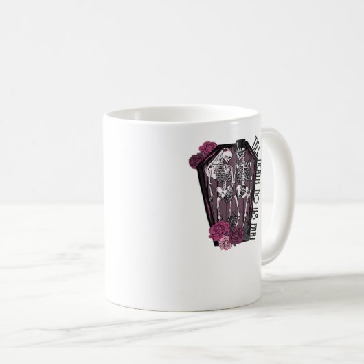 Tot de dood ons scheidt, kostuum idee koffiemok (Voorkant rechts)