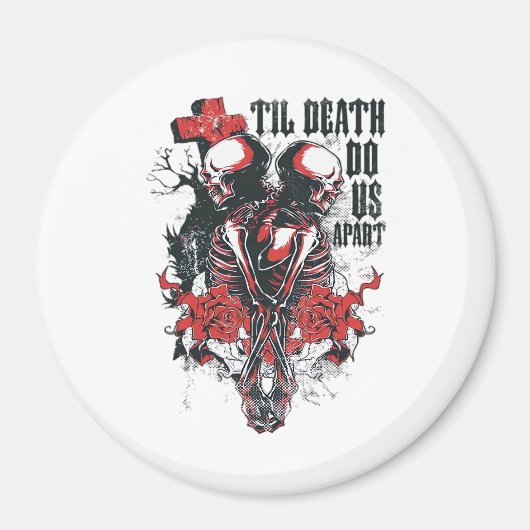 Tot de dood ons scheidt magneet (Voorkant)