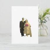 Tot de Dood Ons Scheidt Meme Klassieke Stijl Feestdagenkaart (Staand voorkant)