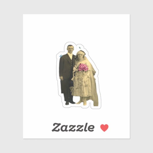 Tot de Dood Ons Scheidt Meme Klassieke Stijl Sticker (Vel)