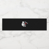 Tot de dood ons scheidt – Oogstende liefde Waterfles Etiket (Enkel label)