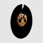 Tot de dood ons scheidt. Pizza voor altijd! Ornament (voorkant)
